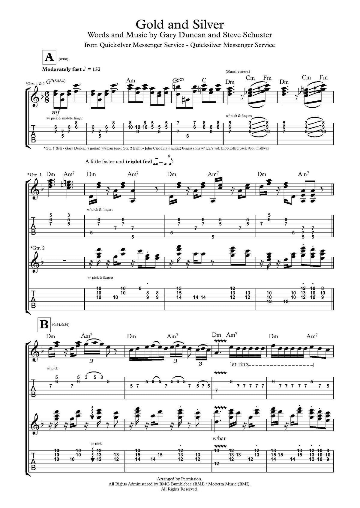 Gold and Silver - Quicksilver Messenger Service